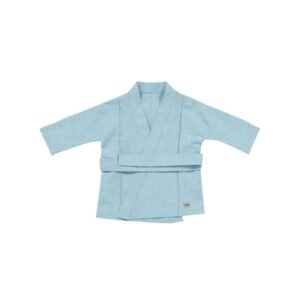 Ramie Baby/Kid Kimono - Blue