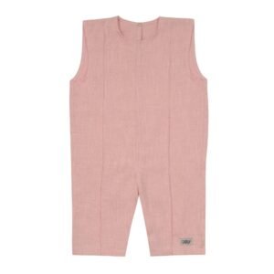Ramie Baby/Kid Overall - Rosa