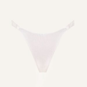 Silk Brazilian Briefs – White